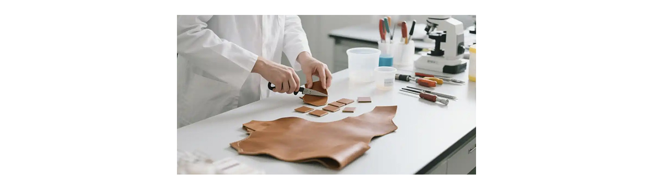 Leather testing Leather testing