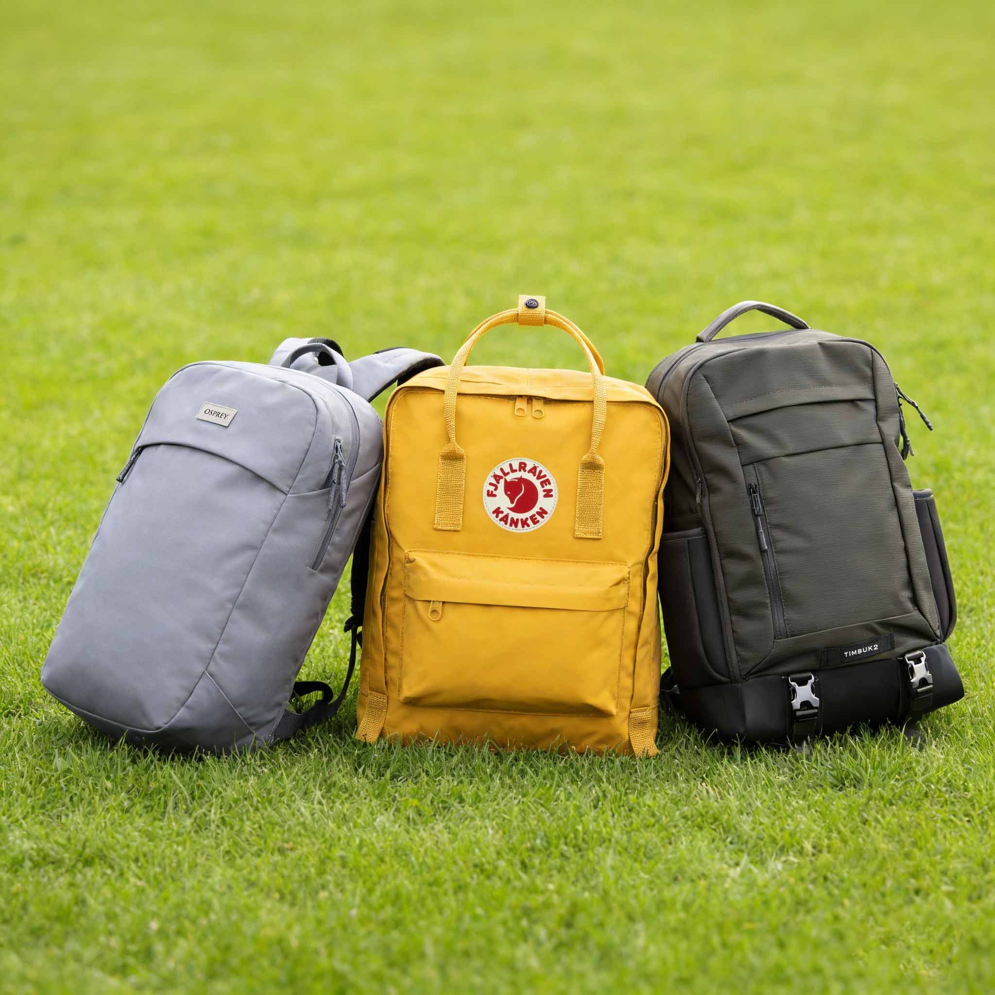 Osprey נגד Fjällräven נגד Timbuk2 תיק גב