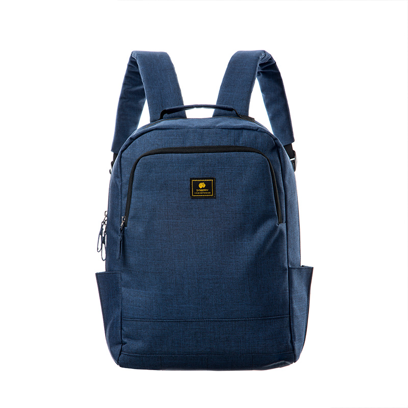 blue backpack