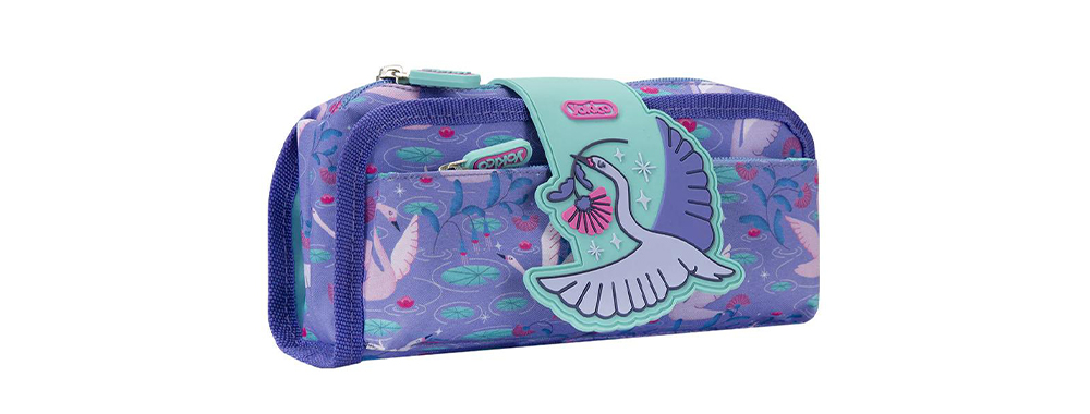 Swans Fold over Pencil Case