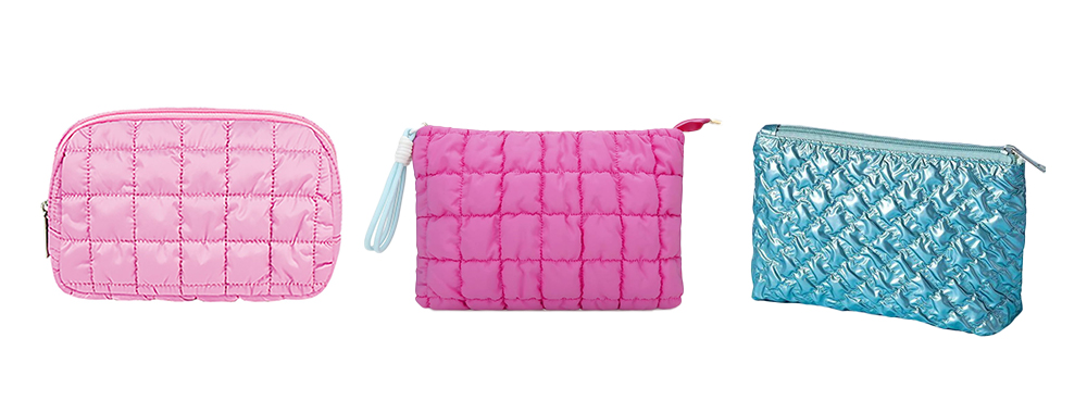 Quilted Cosmetic Bag