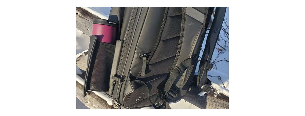 Nomatic Backpack Expandable cup compartment