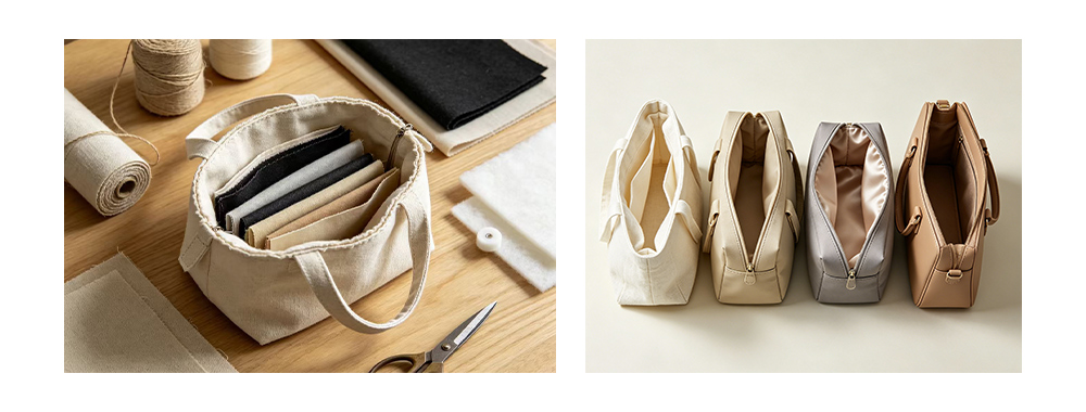 Select Lining Based on Bag Type Select Lining Based on Bag Type