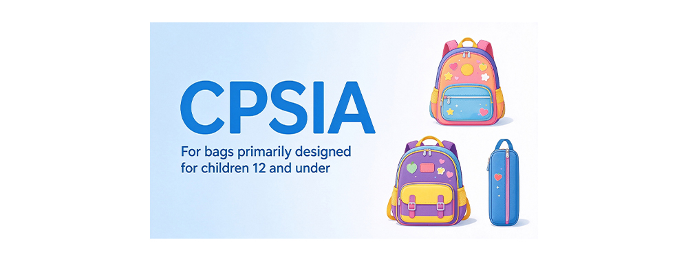 CPSIA testing program for children's bags